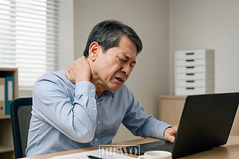 두통까지 유발하는 일자목 증후군