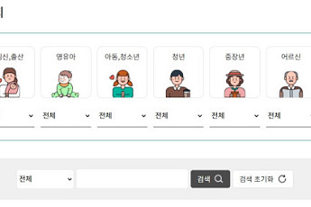 서대문구, 생애주기별 복지서비스 검색 등 홈페이지 개편