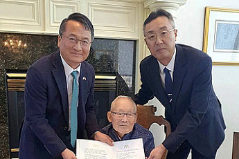 이 대통령, 최고령 이하전 애국지사 생일 축전…“존경·감사”