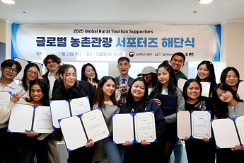 인스타·틱톡 달군 K-농촌 여행…14개국 인플루언서 330만 회 확산