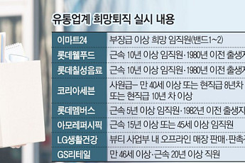 ‘김부장은 이제 희망퇴직합니다’⋯연말 유통가에 불어닥친 구조조정 한파