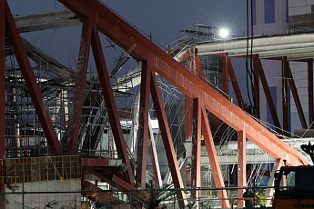 광주 대표도서관 붕괴 사고...희생자 2명 빈소 차려