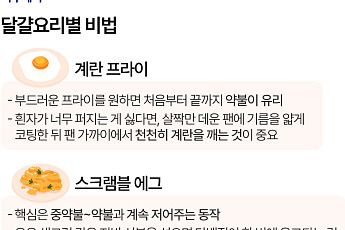 계란 프라이·스크램블·계란말이…달걀 요리별 비결은[에그리씽]