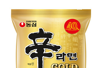 농심, 신라면 40주년 기념작 ‘신라면 골드’ 출시