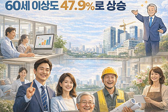 고용지표 끌어올린 4060 세대 “지금 직장 계속 다닐까, 옮길까?”