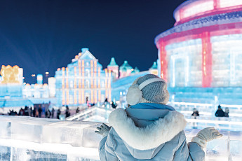 '얼음 왕국의 겨울' 중국 하얼빈 국제빙설제