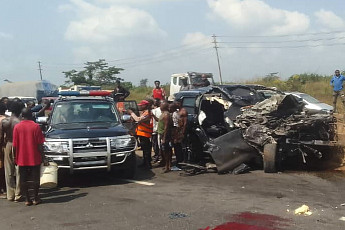 '동승자 2명 사망' 조슈아 교통사고 현장 모습