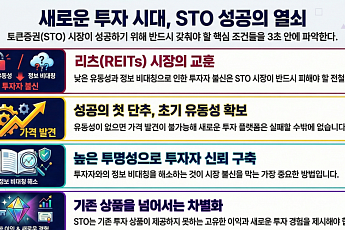STO 시장 성패 가를 첫 시험대는 유동성…리츠 사례의 시사점