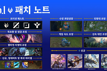 롤 점검 시간 확인…올해 첫 패치 업데이트