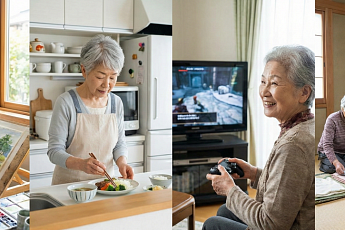 조용한 일상 콘텐츠로 활약하는 일본 시니어 유튜버들