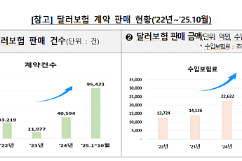 환차익 기대에 달러보험 가입했다가 손실⋯금감원, 소비자경보 '주의'