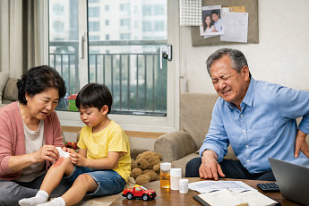 황혼육아 중 벌어지는 별별 상황 대처법