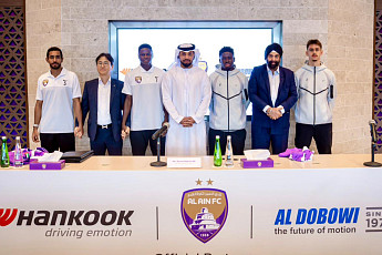 한국타이어, UAE 리그 축구 클럽 ‘알 아인 FC’ 스폰서십 “브랜드 영향력 확대”