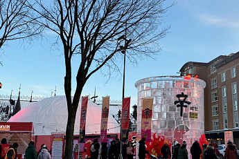 농심, ‘세계 3대 겨울 축제’서 K-라면 위상 입증[화보]
