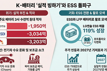 K-배터리 전기차 캐즘에 실적 '빙하기'…