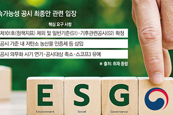 101호 빠지자 ‘기후본안’ 노리는 부처들… ESG 공시 우회 관치 논란
