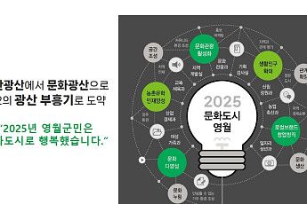 문체부, 올해의 문화도시로 ‘영월군’ㆍ‘충주시’ 선정