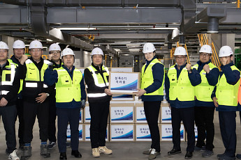 노삼석·조현민 한진 사장, 설 연휴 앞서 '대전메가허브' 현장 점검