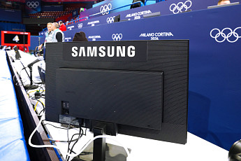 삼성전자, 2026 동계올림픽 쇼트트랙 경기장에 최첨단 모니터 지원