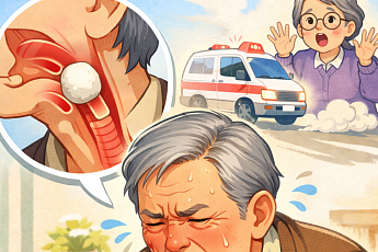 “설 명절 떡, 목 막힘 조심하세요” 기도폐쇄 주의