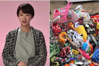 황정음, 장난감 나눔했다가 폐기물 논란⋯