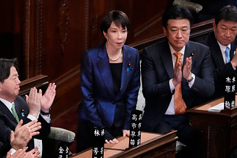 다카이치, 일본 총리로 재선출...중의원·참의원 투표 모두 승리