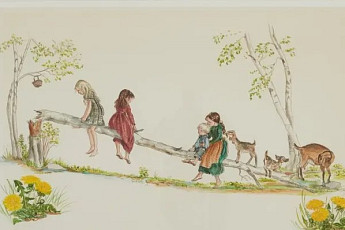 ‘슬로우 라이프’ 원조, 타샤 튜더의 따뜻한 위로…롯데뮤지엄서 110주년 기념전