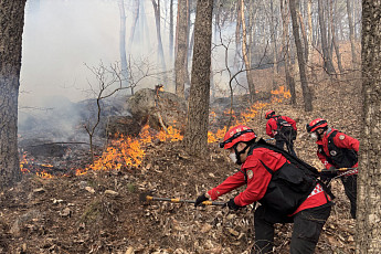 윤호중 행안부 장관, 함양 산불 긴급점검…