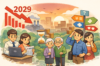 대한민국 2029년부터 인구 감소 '중장년 삶 바뀐다'