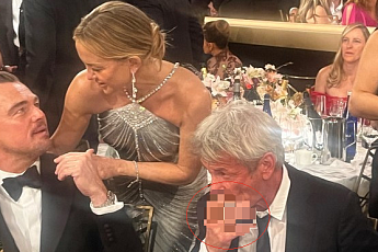 '애연가' 숀 펜, 금연 구역 무시?...골든글로브 시상식 도중 흡연 논란