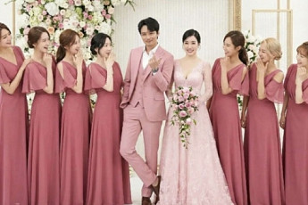 변요한♥티파니, '소시' 함께한 웨딩사진은 가짜였다⋯AI로 만든 합성 사진