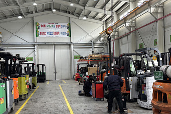 “공정 줄이고 안전 높였다”…‘모듈형 리프트’ 앞세운 삼성로지피아 [가보니]