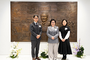 한미그룹, 故 임성기 선대회장 철학 담은 동판 조형물 제막식 거행