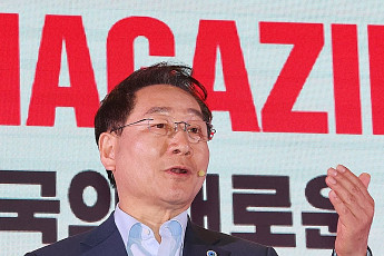 유정복 인천시장, '천원지폐' 꺼내들며 3선 도전 선언