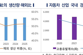 한국 車산업 “생산 세계 6위”…수출 의존 속 ‘국내 기반 강화’ 과제
