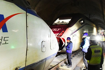 SR·코레일, SRT-KTX 교차운행 탈선 대비 터널사고 훈련