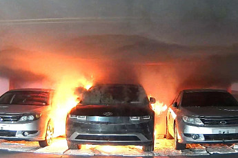 LH, 지하주차장 전기차 화재 대응 실증실험⋯소방시설 기준 마련