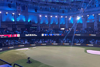 한국타이어 후원 미국 ‘2026 투모로우 골프 리그(TGL)’ 준결승전 시동