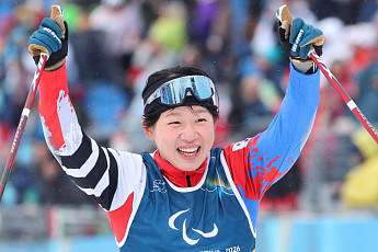 김윤지, 한국 선수 최초로 단일대회 메달 5개 '위업'