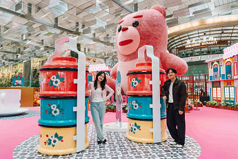 롯데홈쇼핑 ‘벨리곰’, 싱가포르 창이공항서 글로벌 팬덤 확장