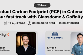 글래스돔·코피니티엑스, 아시아 첫 카테나엑스 PCF 공동 웨비나 연다
