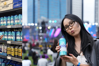 롯데칠성음료, 몽골 Z세대 사로잡은 ‘크러시’ 맥주 수출 90% 폭증