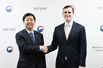 구윤철, 댄 카츠 IMF 수석부총재와 면담...중동상황 관련 정책 대응 논의