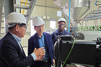 김선규 호반그룹 회장, 해외 현장경영…에너지 사업 강화