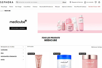 에이피알 메디큐브, 프랑스 등 유럽 17개국 세포라 입점