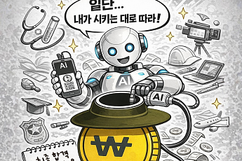 [AI 코인패밀리 만평] 안 쓰면 탈락