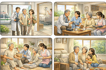 [만화로 보는 시니어 뉴스] “집에서 돌봄” 통합돌봄 이달 27일 본격 시행