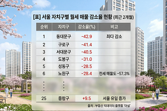 월세까지 씨 말랐다⋯서울 24개 구 '임대차 절벽'