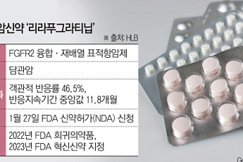 담관암 신약 도전한 HLB, 미국 FDA 허가 순항할까