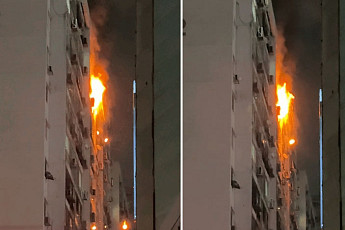 송파 장미아파트 간밤 화재…입주민 대피